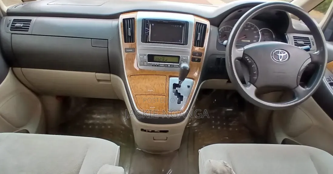 Toyota Alphard 2007 Silver
