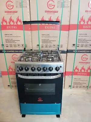 Eurochef 60 by 65 Free Standing 3 Gas Burner +1 Electric Cooker