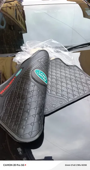 Land Rover 5pcthick, Vulcanized Rubber Textured Antislip Mats