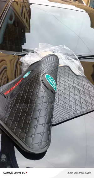 Land Rover 5pcthick, Vulcanized Rubber Textured Antislip Mats