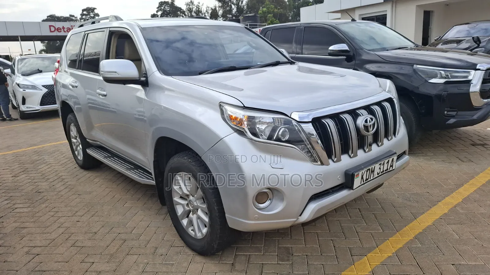 Toyota Land Cruiser Prado 3.0 D-4D (190 Hp) 7 seats 2016 Silver