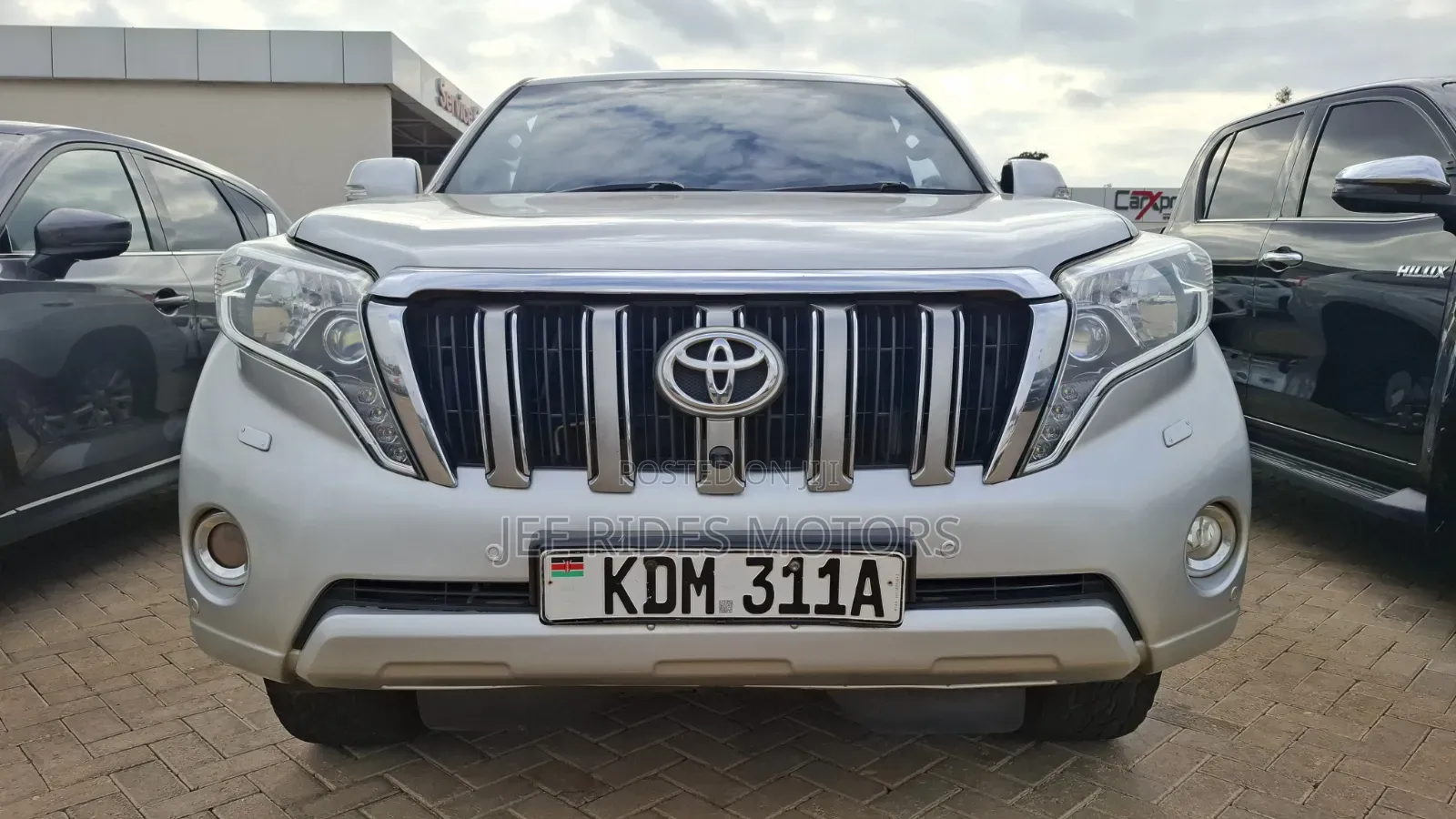 Toyota Land Cruiser Prado 3.0 D-4D (190 Hp) 7 seats 2016 Silver
