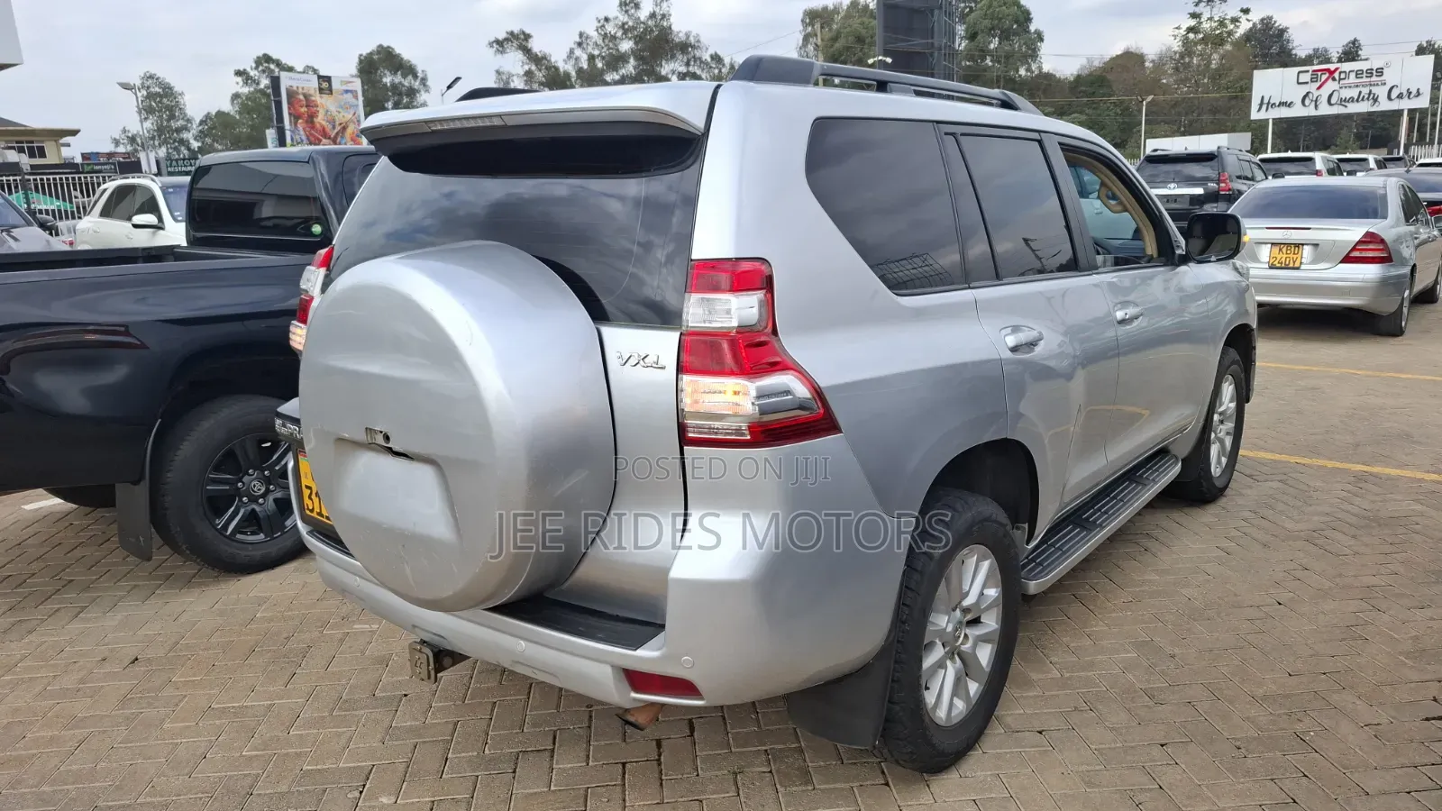 Toyota Land Cruiser Prado 3.0 D-4D (190 Hp) 7 seats 2016 Silver