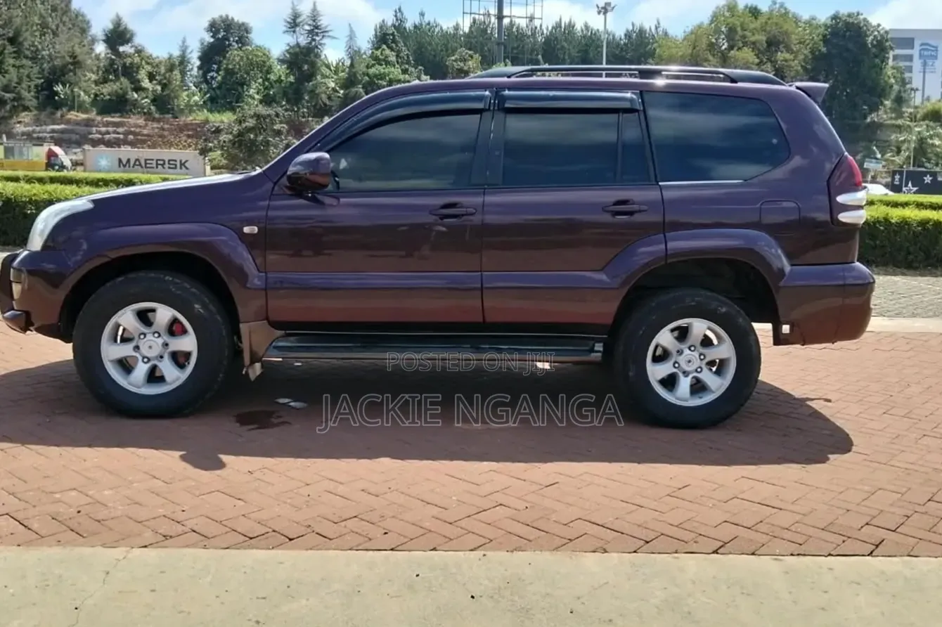 Toyota Land Cruiser Prado 2008 Maroon
