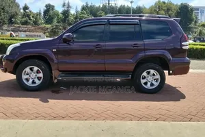 Toyota Land Cruiser Prado 2008 Maroon