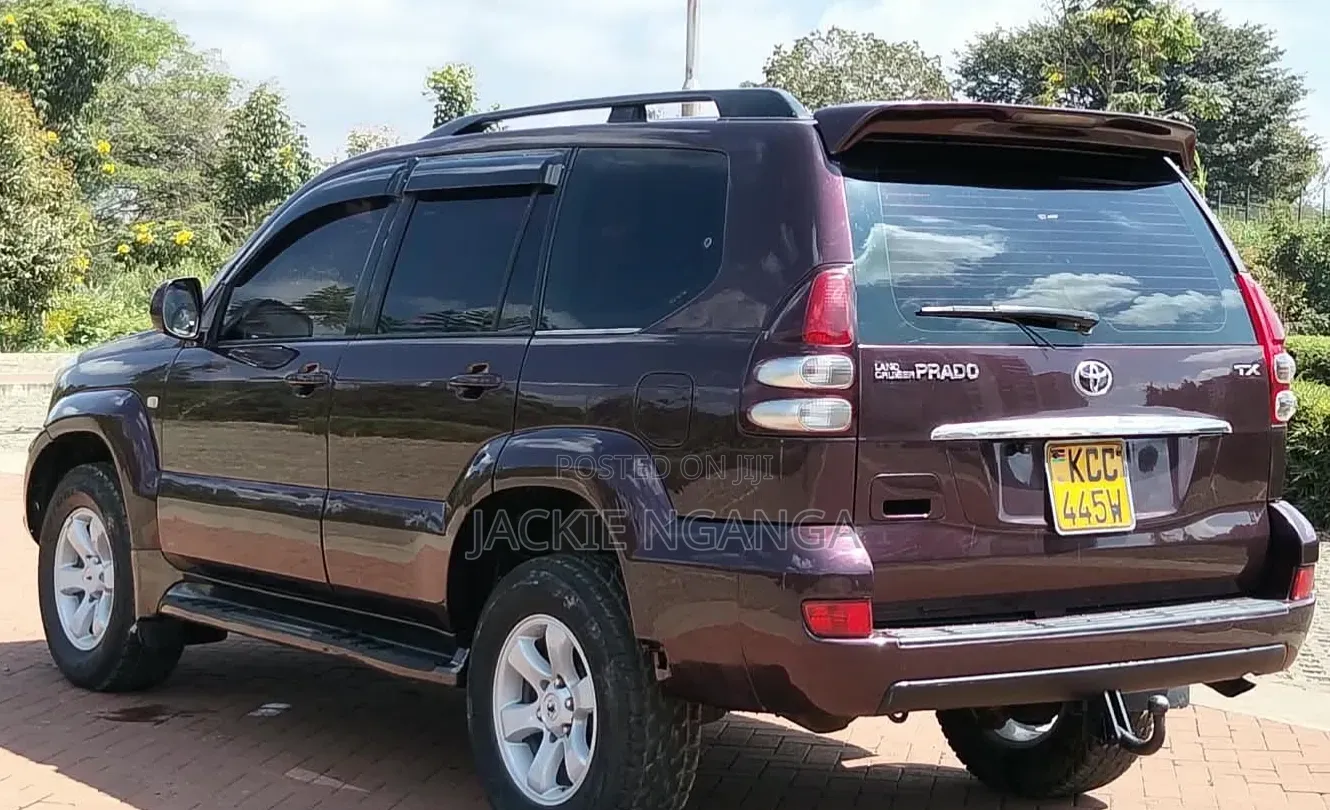 Toyota Land Cruiser Prado 2008 Maroon