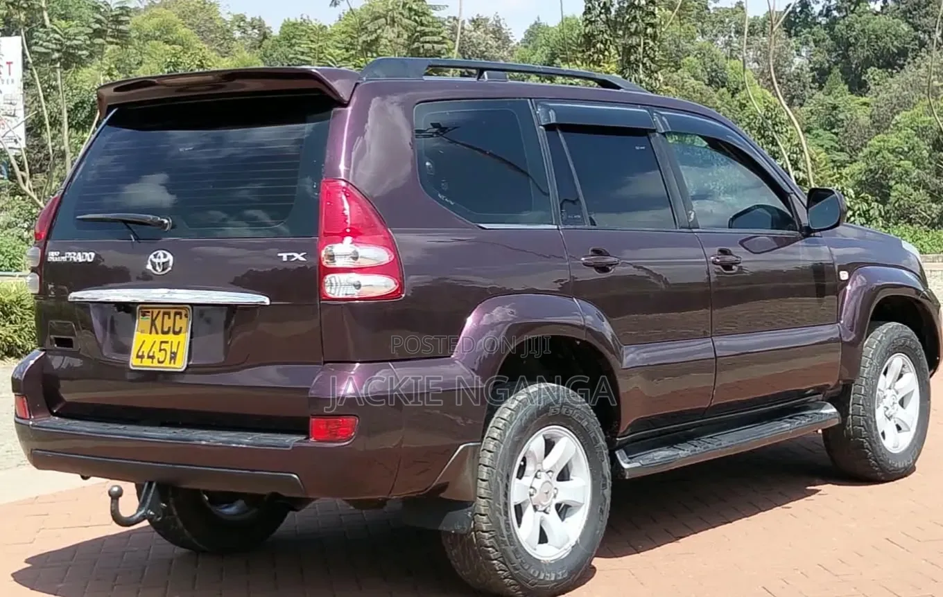 Toyota Land Cruiser Prado 2008 Maroon