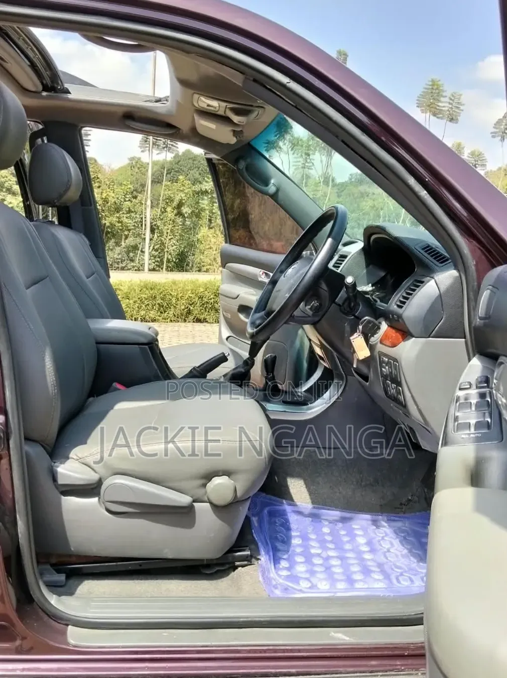 Toyota Land Cruiser Prado 2008 Maroon