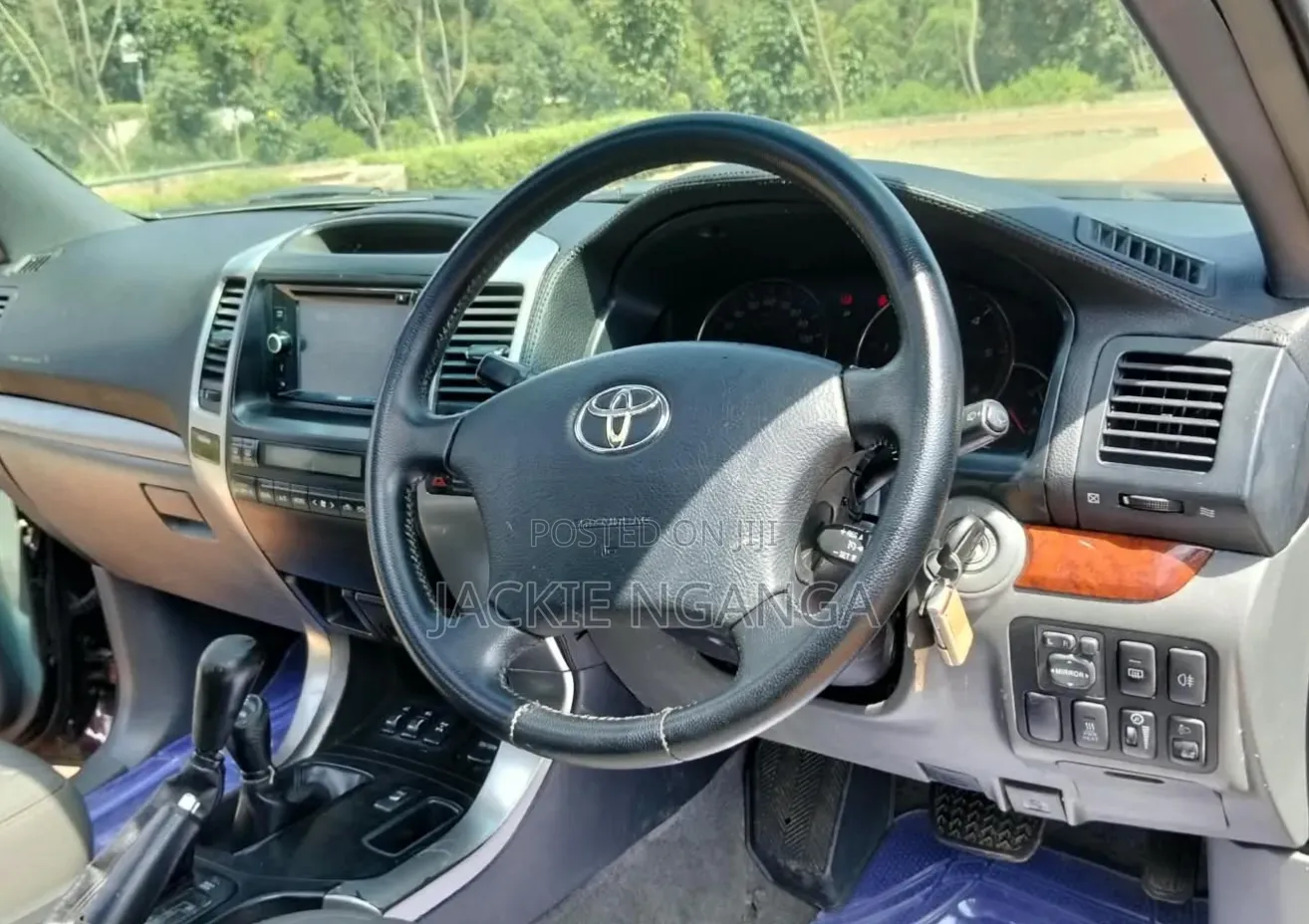 Toyota Land Cruiser Prado 2008 Maroon