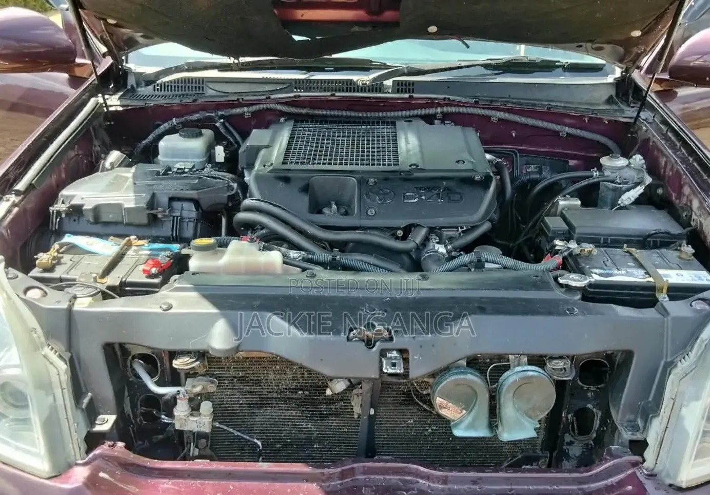 Toyota Land Cruiser Prado 2008 Maroon