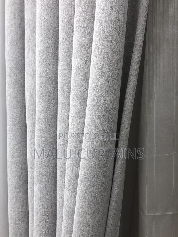 Imported Curtains Latest Design -Light Grey - main view