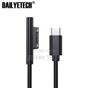 1.5m Fast Charging USB Type-C Power Supply Cable for Microsoft Surface