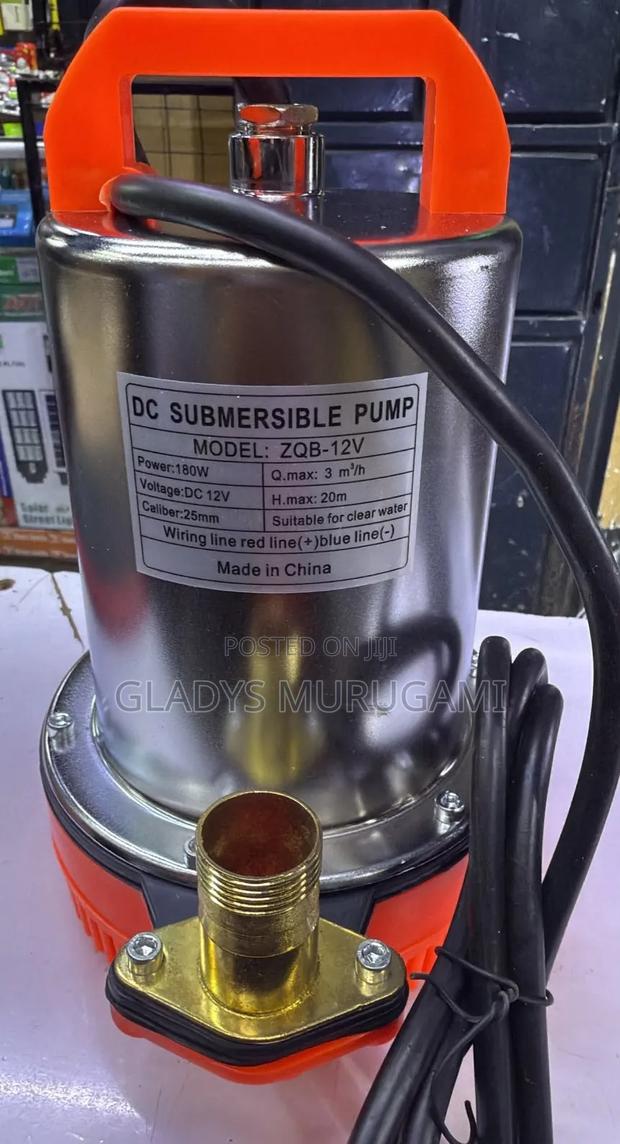 DC Submersible Water Pump Voltage DC 12v