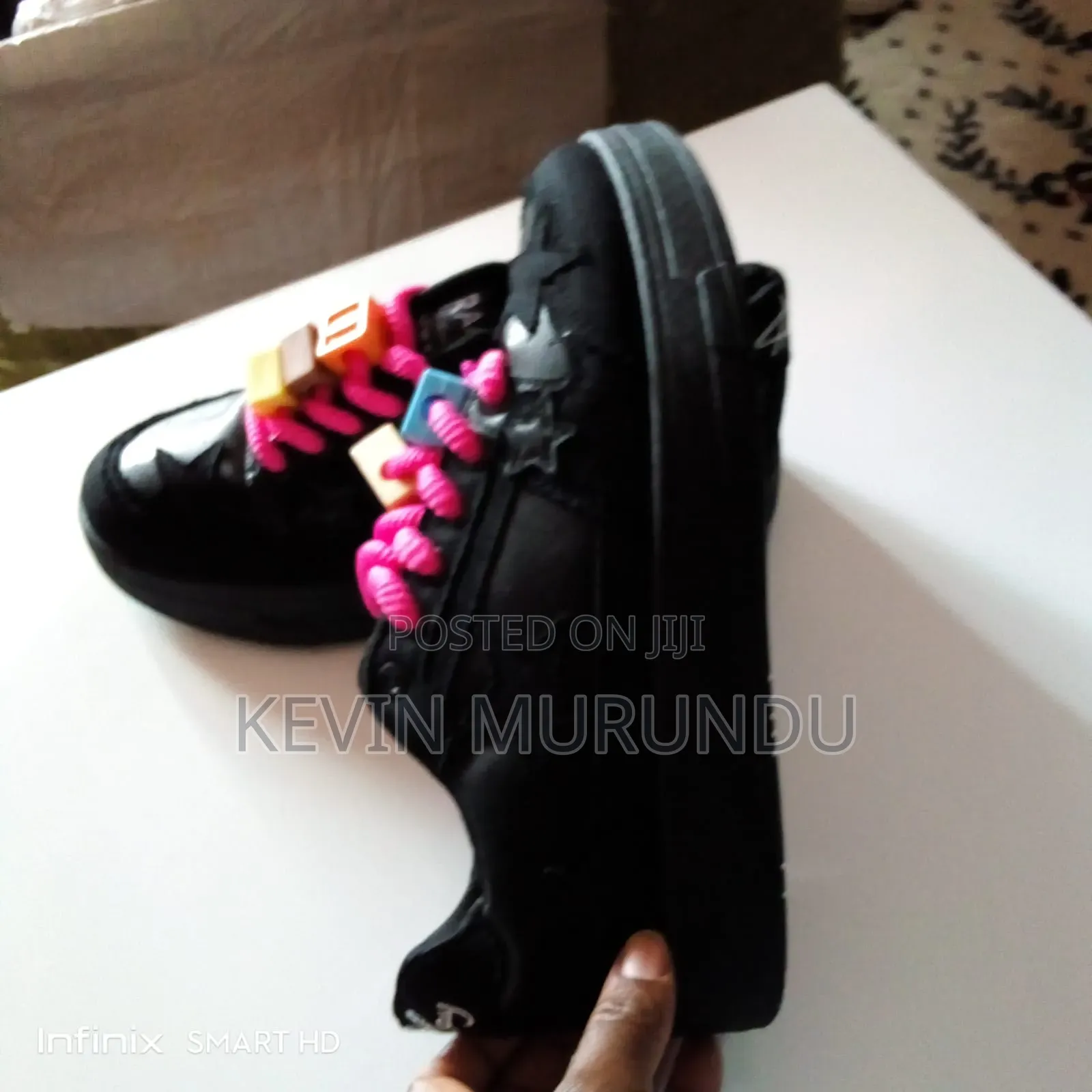 Black Lifestyle Sneaker