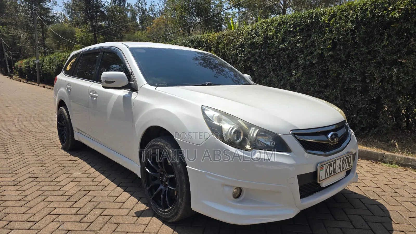 Subaru Legacy 2012 White