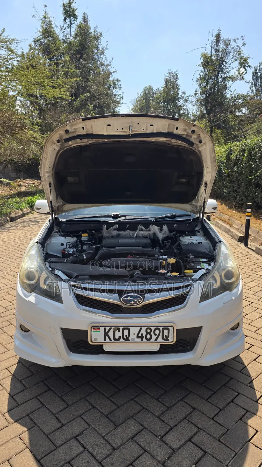 Subaru Legacy 2012 White