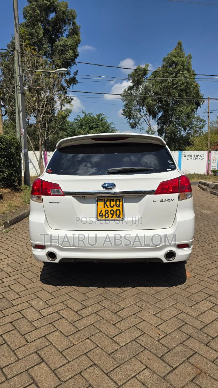 Subaru Legacy 2012 White
