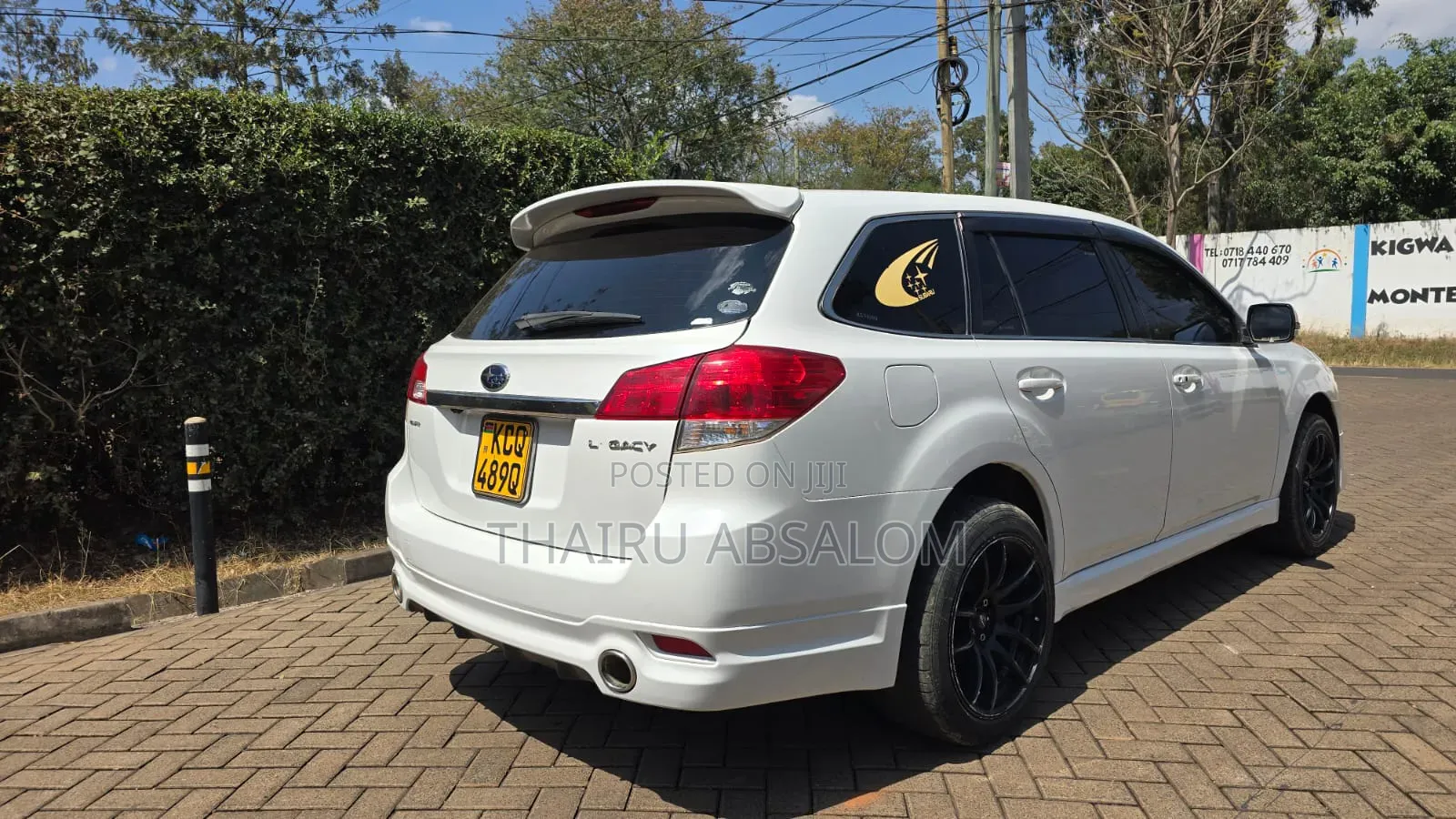 Subaru Legacy 2012 White