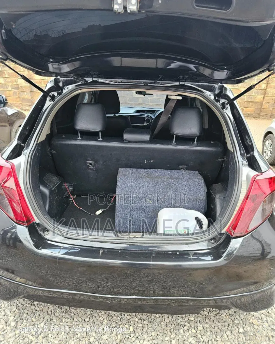 Toyota Vitz 2014 Black