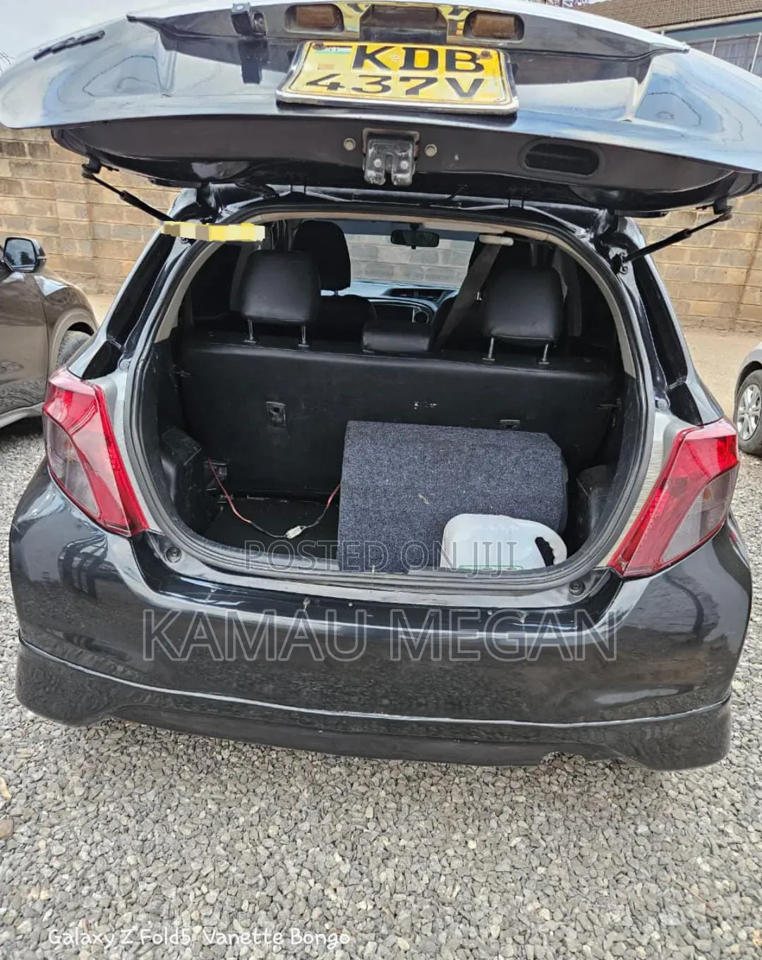 Toyota Vitz 2014 Black
