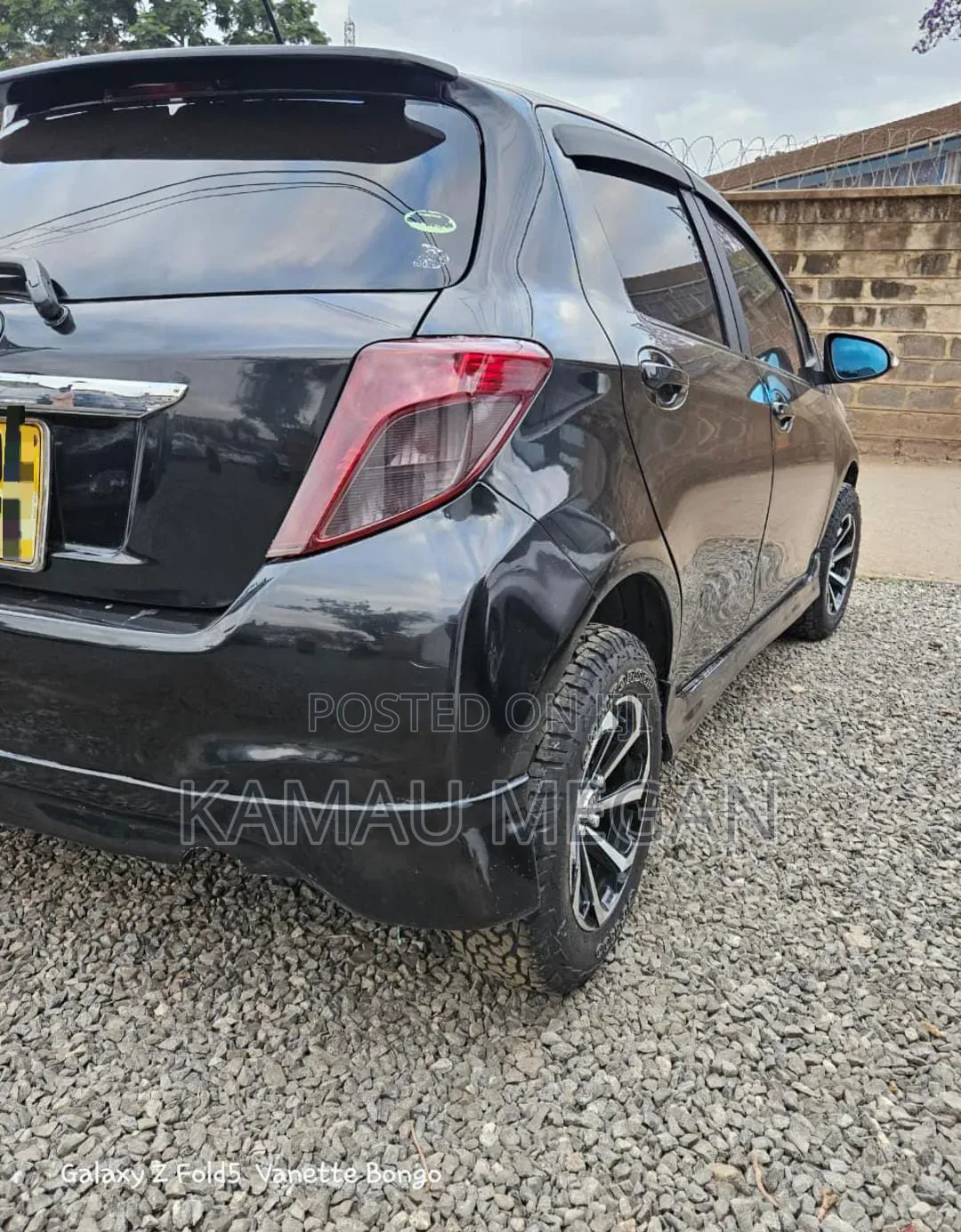Toyota Vitz 2014 Black