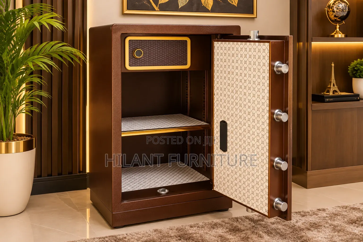 80KG Heavy-Duty Digital Fireproof Safe Cabinet