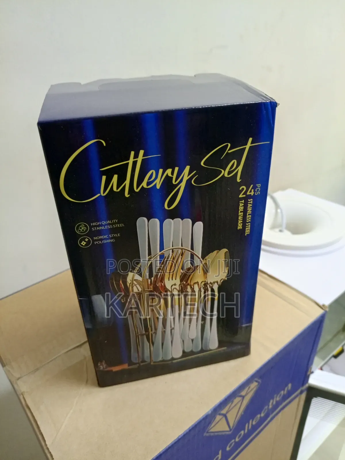 24-Piece Cutlery Set – Stainless Steel Tableware