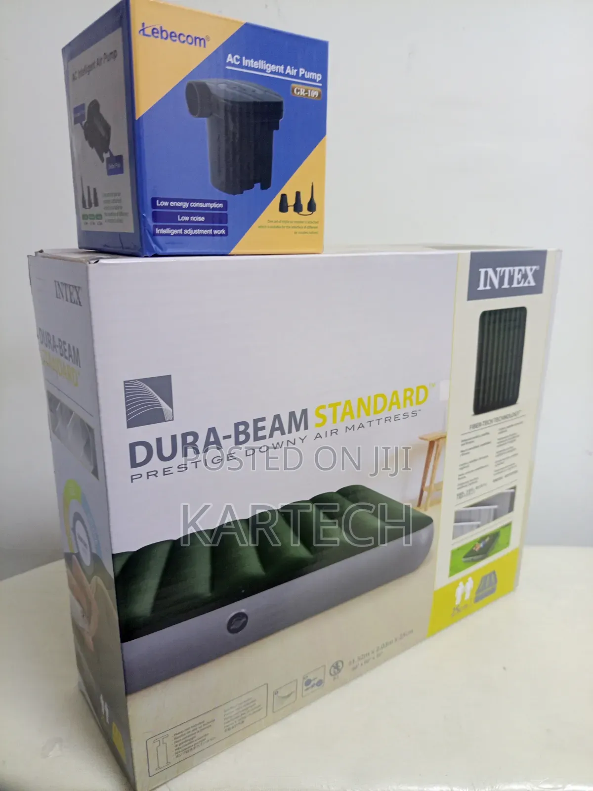 Intex Dura-Beam 5 by 6 Standard Prestige Downy Air Mattress