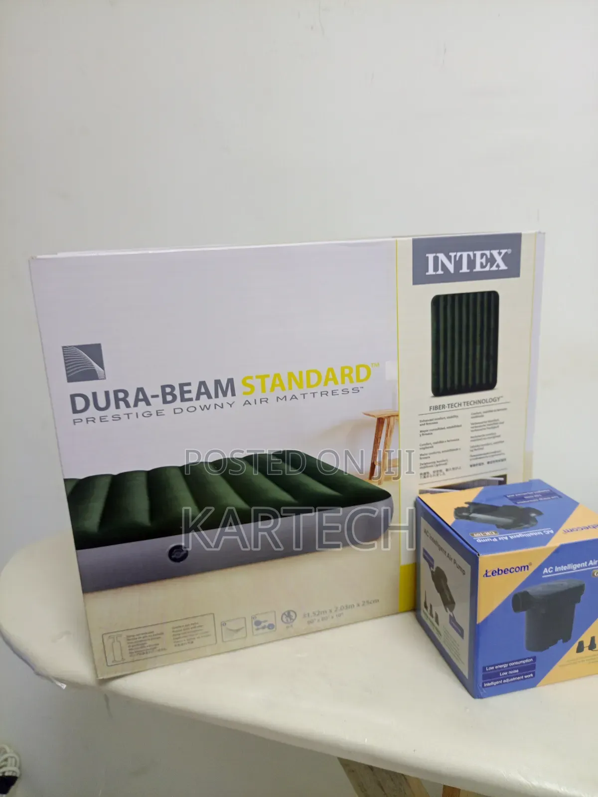 Intex Dura-Beam 5 by 6 Standard 2-Person Inflatable Air Bed