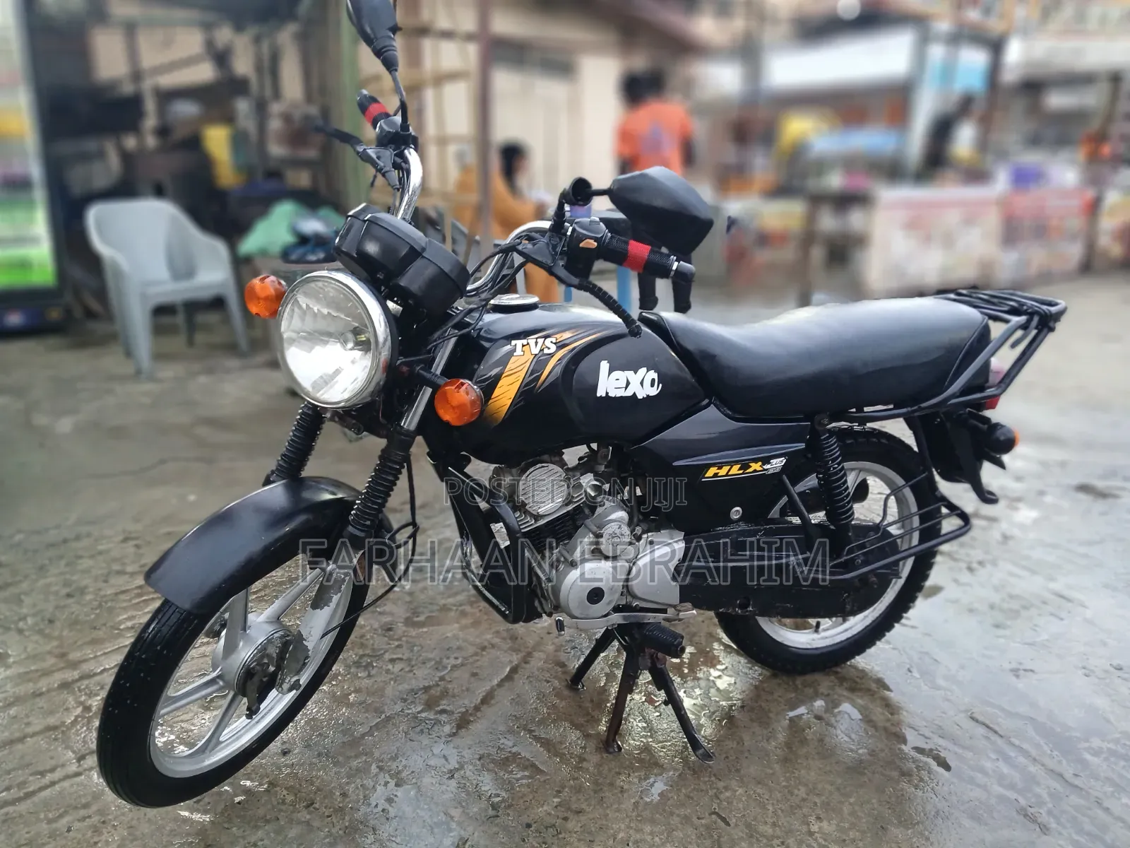 TVS HLX Plus ES 2019 Black