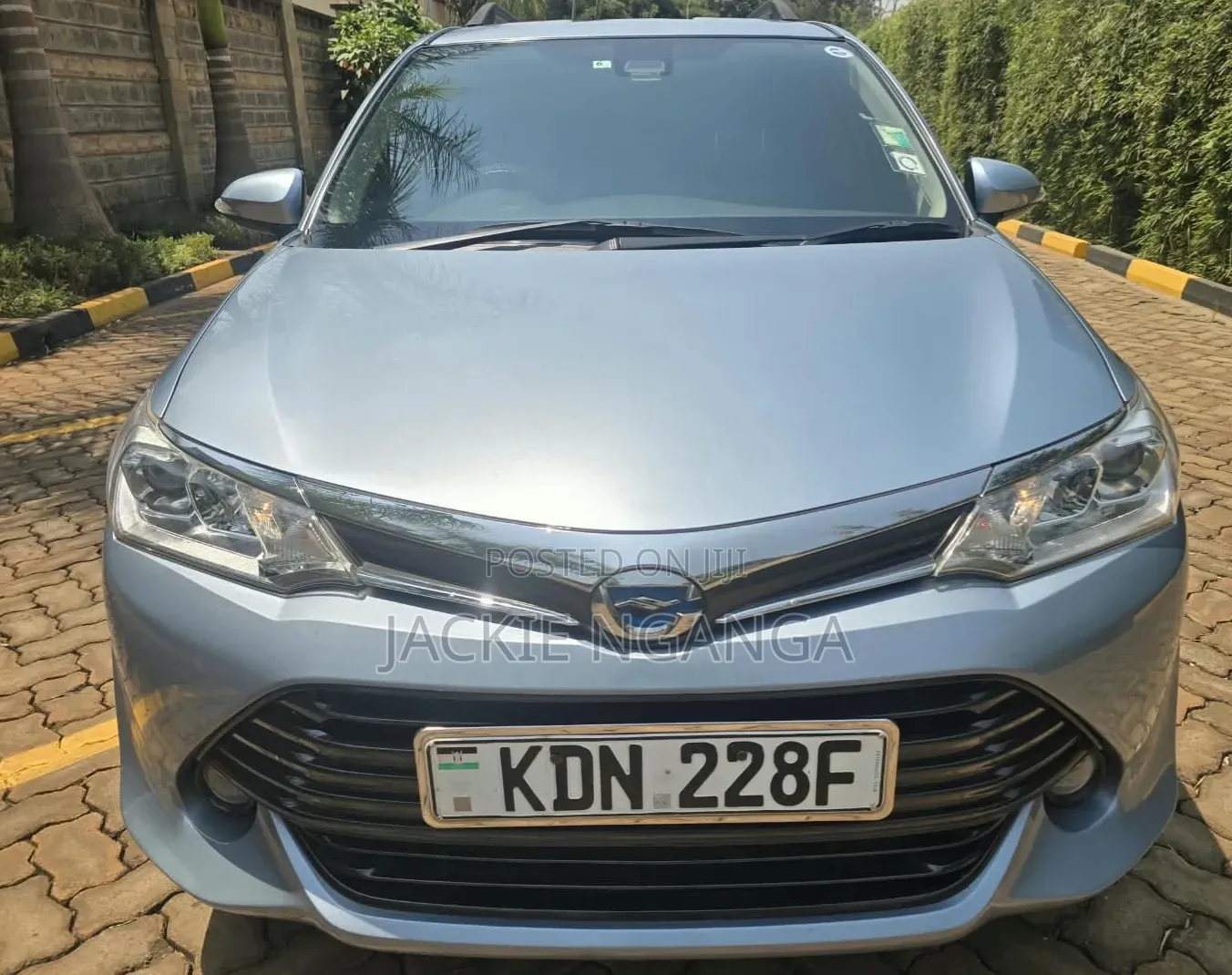Toyota Corolla Fielder 2016 Blue