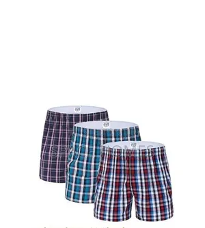 Checked Boys Boxers