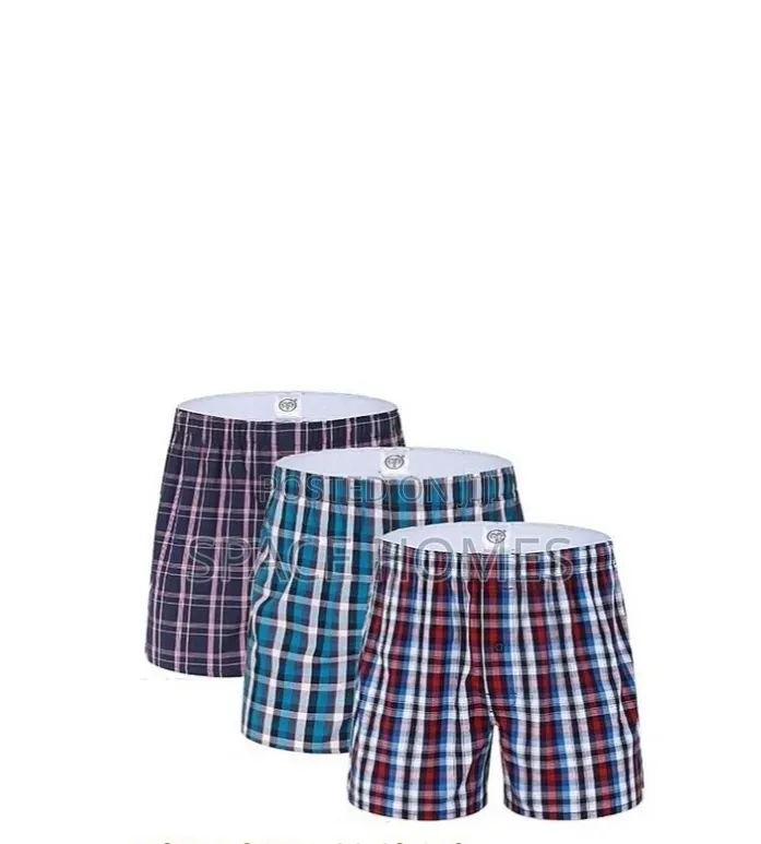 Checked Boys Boxers