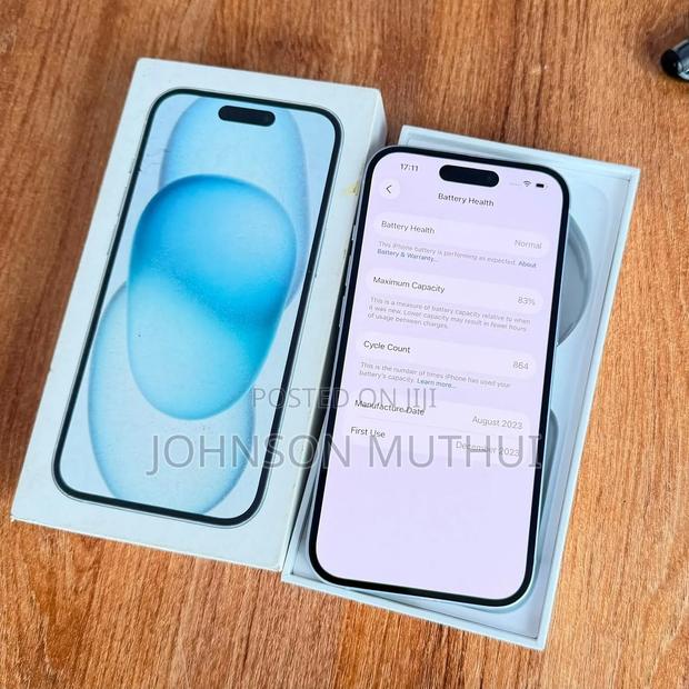Apple iPhone 15 256 GB Blue - thumbnail 4