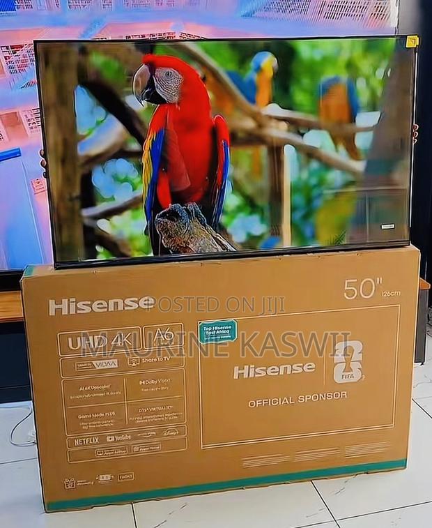Hisense 50” A6qken Frameless Smart