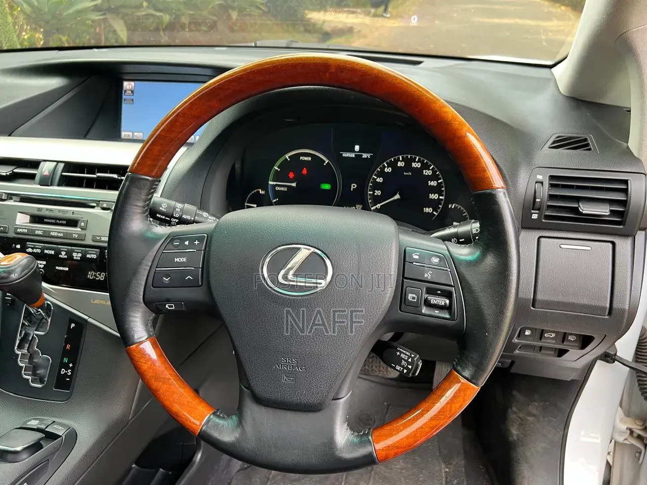 Lexus RX 450H FWD 2012 White