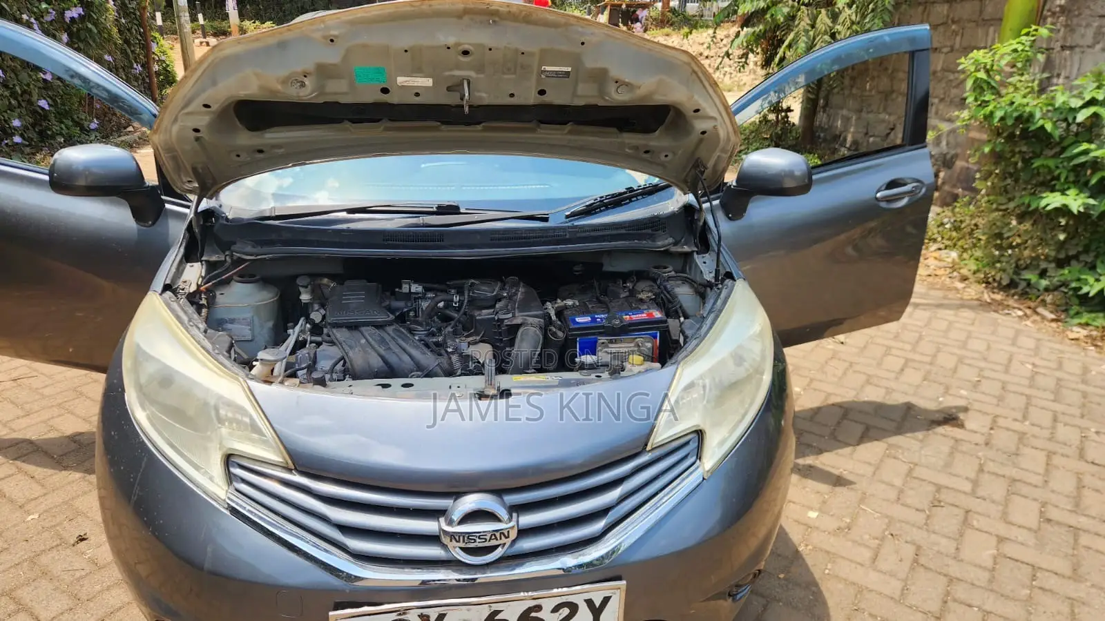 Nissan Note 2012 Gray