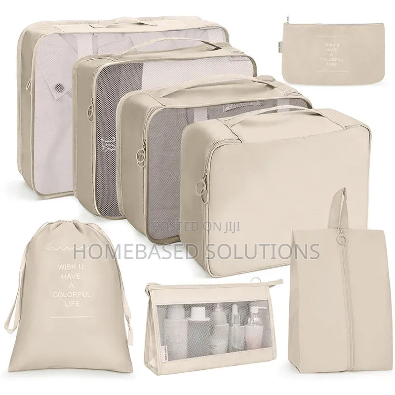 8pcs Travel Luggage Organisers