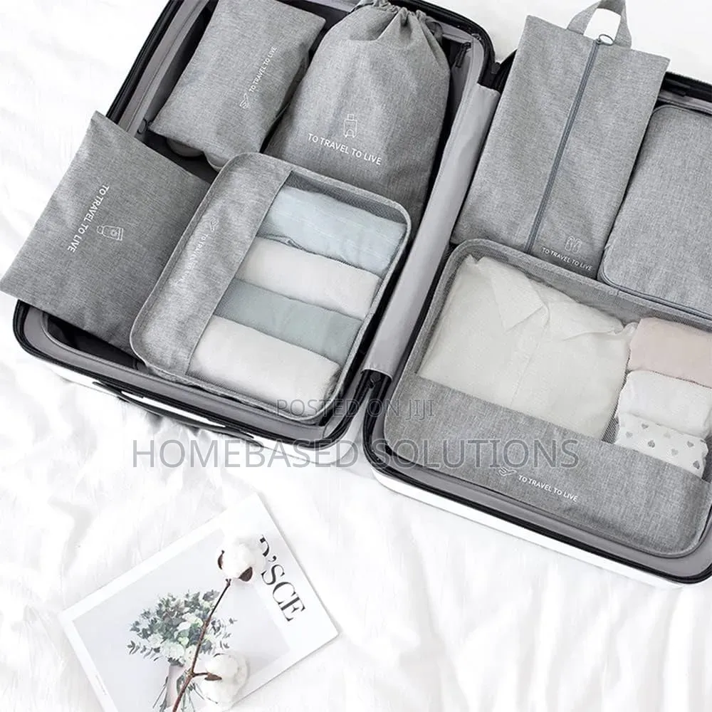 8pcs Travel Luggage Organisers