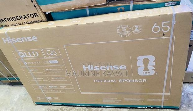 Hisense 65” Qled Frameless Smart Uhd-65q6qken