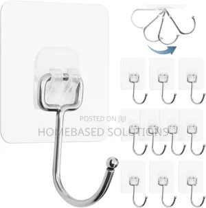 10ps Strong Adhesive Wall Hooks