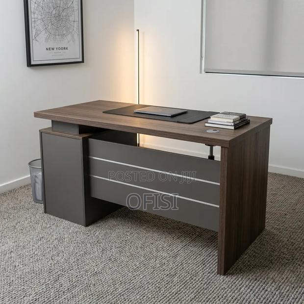 Office Desk; 140cm Executive Working Table - thumbnail 6