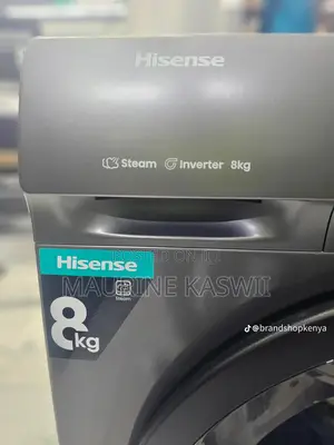 HISENSE 8Kg Inverted Motor Machine-Wfqp8014evmt