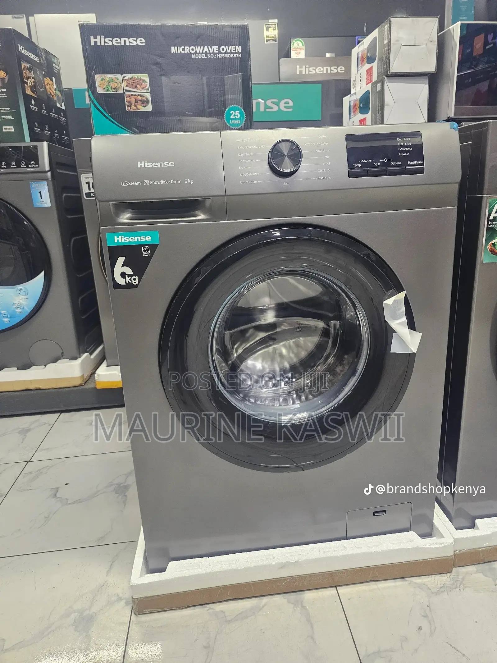 Washing Machine 6kg Front -Hisense