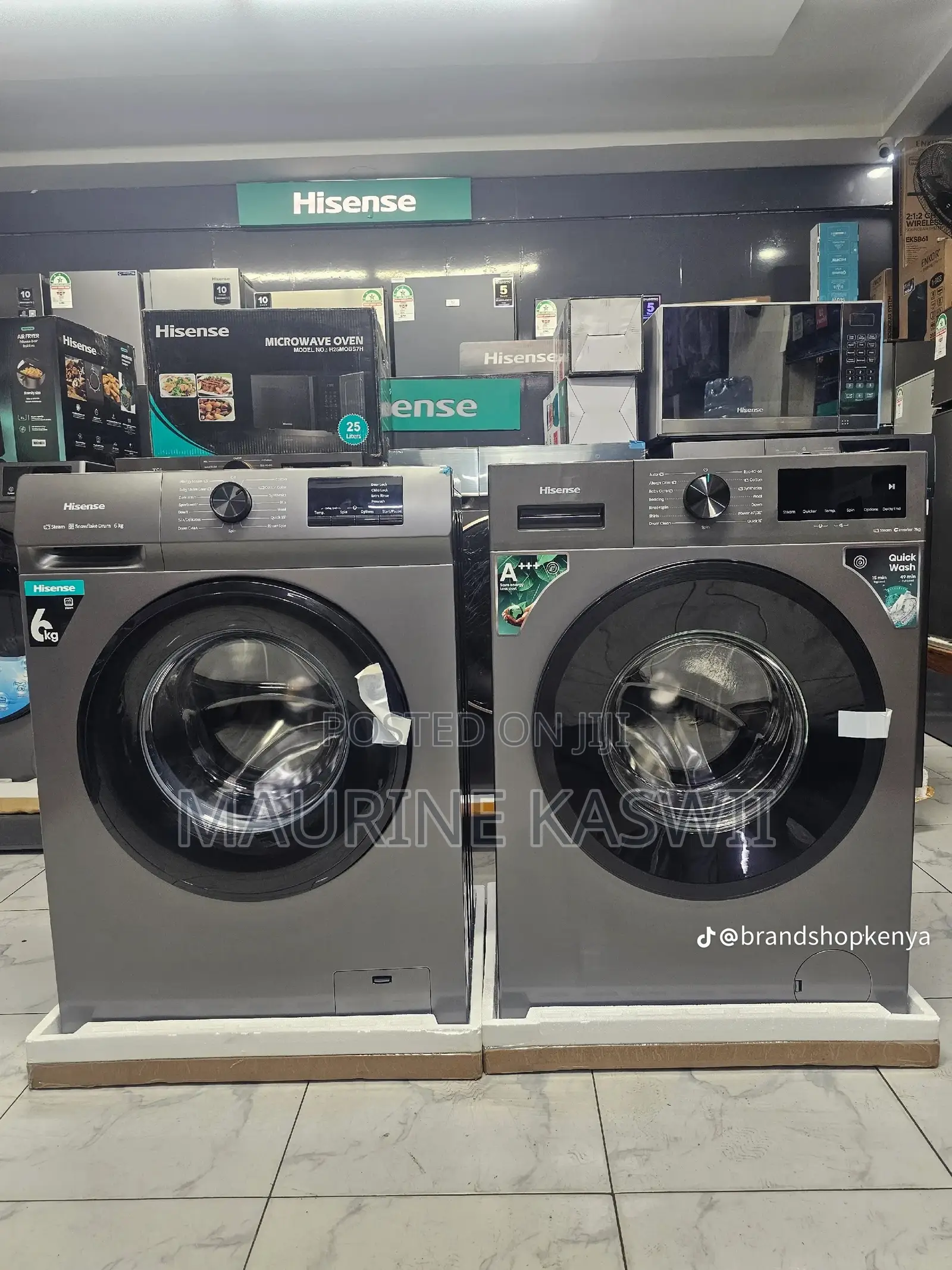 Washing Machine 6kg Front -Hisense