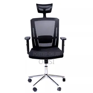 Office Chair; Ergonomic Seat With Adjustment Knob