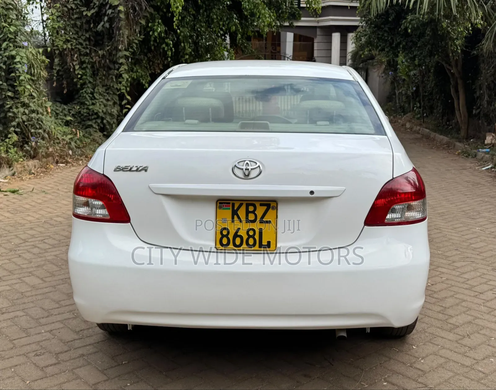 Toyota Belta 2007 White