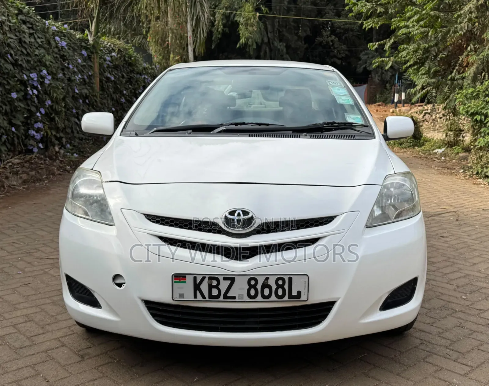 Toyota Belta 2007 White