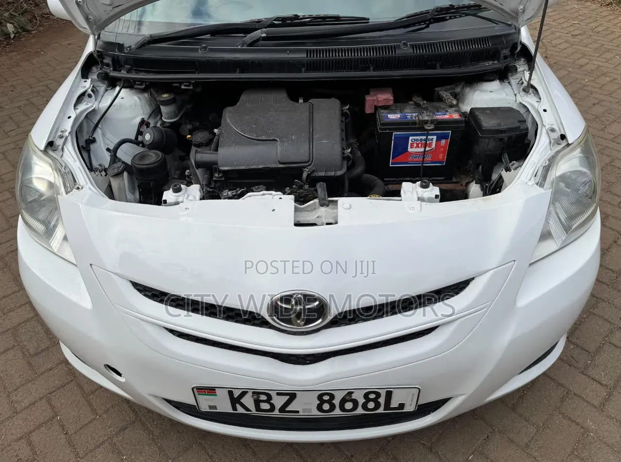 Toyota Belta 2007 White