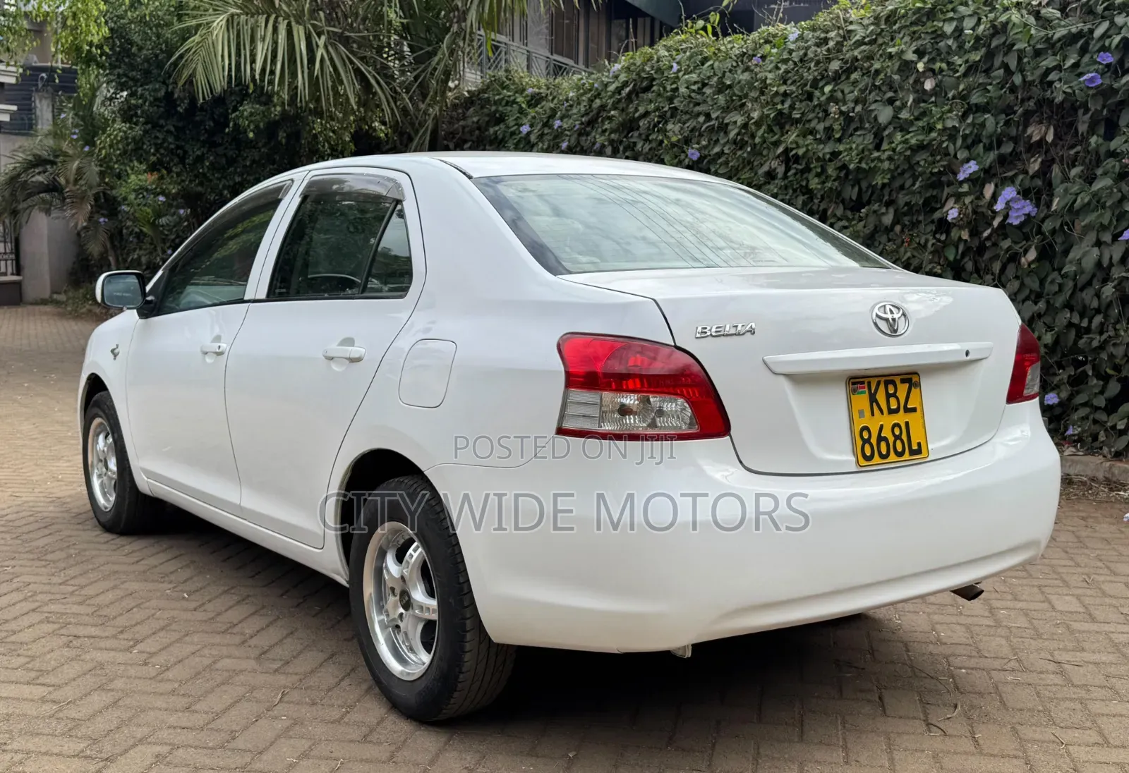 Toyota Belta 2007 White